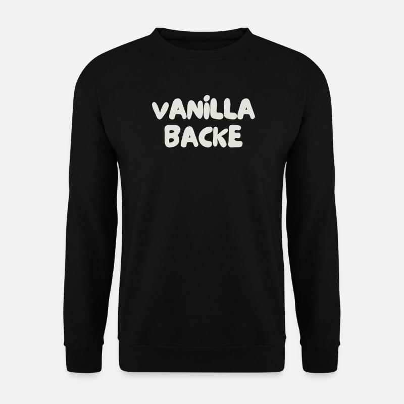 Vanilla cheek - Unisex Sweatshirt - black