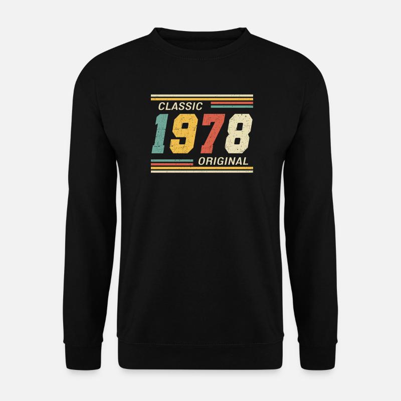Classic 1978 original 1978 - Unisex Pullover - Schwarz