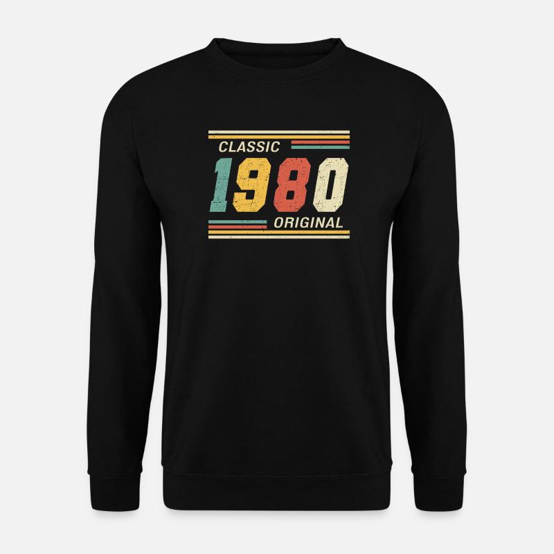 Classic 1980 original 1980 - Unisex Pullover - Schwarz