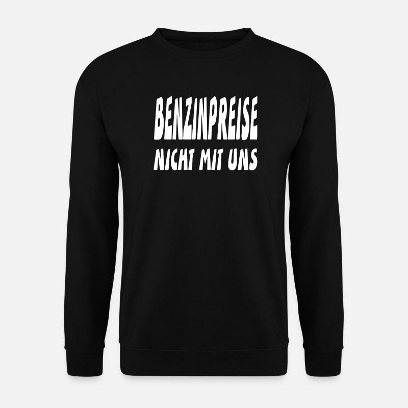 Benzin - Unisex Pullover - Schwarz
