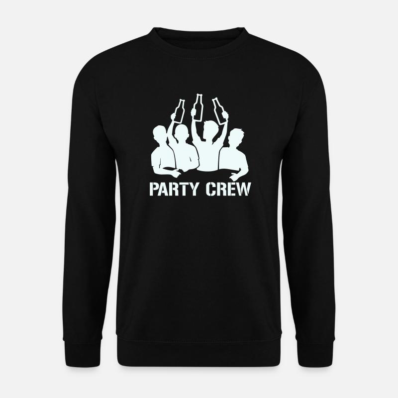 Bottle Raise Party Crew - Unisex Sweatshirt - black