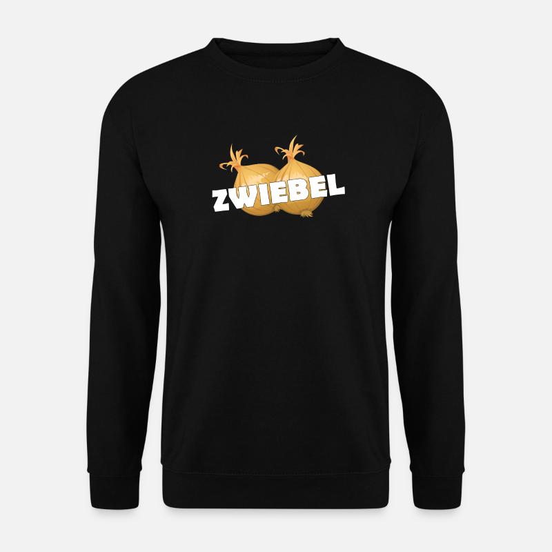 ZWIEBEL - Unisex Pullover - Schwarz