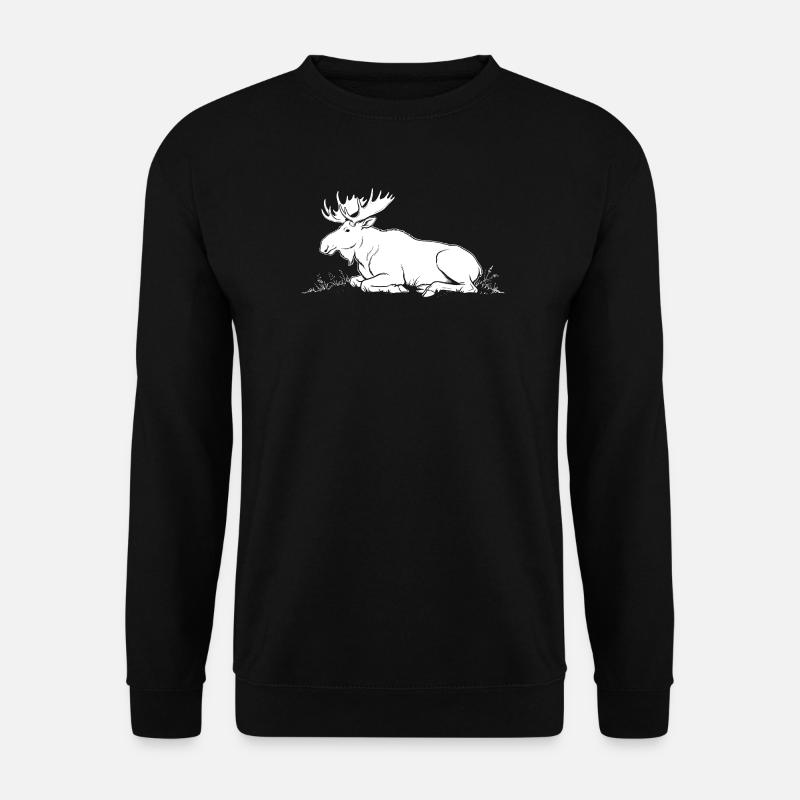 Elk - Unisex Sweatshirt - black
