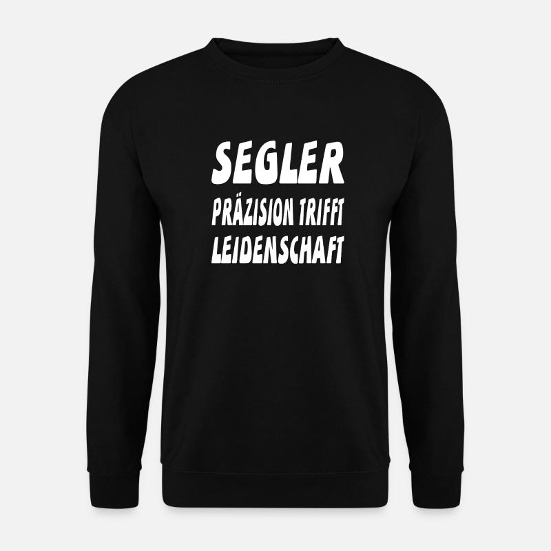 Segeln - Unisex Pullover - Schwarz