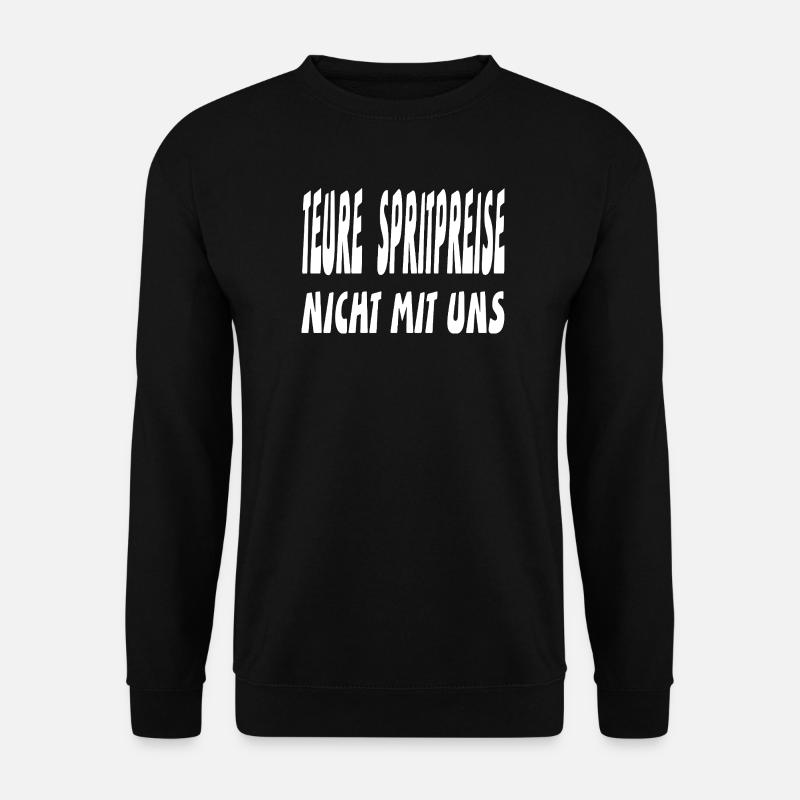Benzin - Unisex Pullover - Schwarz