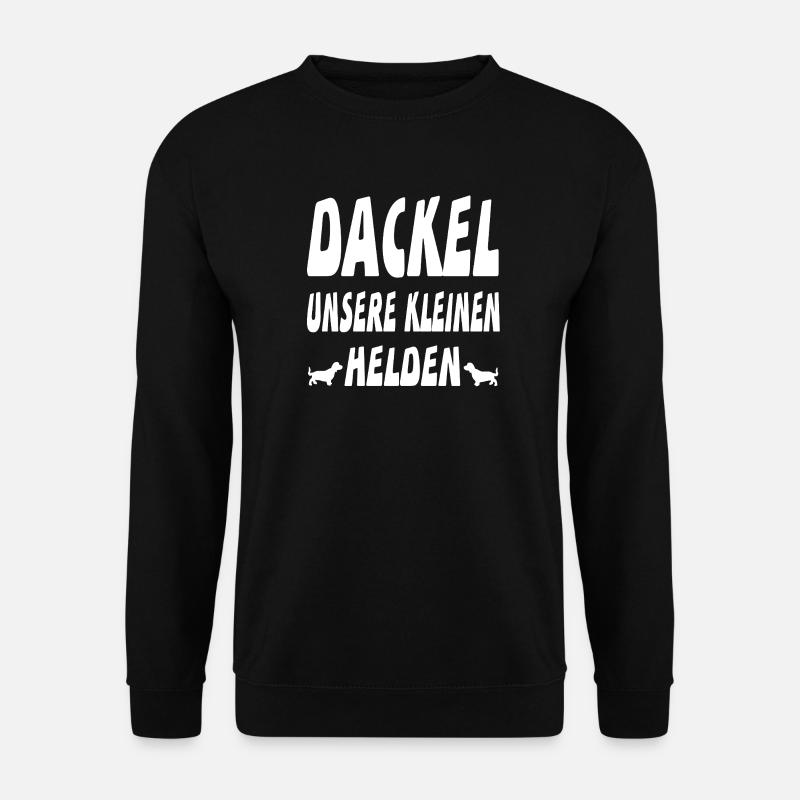 Dackel - Unisex Pullover - Schwarz