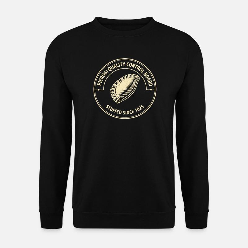 Pierogi Quality Control Board - Unisex Sweatshirt - black