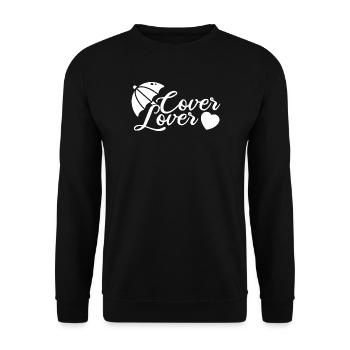 Assurance Agent Costume Couverture Amant Medicare - Sweat-shirt Unisexe - noir - Devant - Alina (178cm) & Michal (187cm)