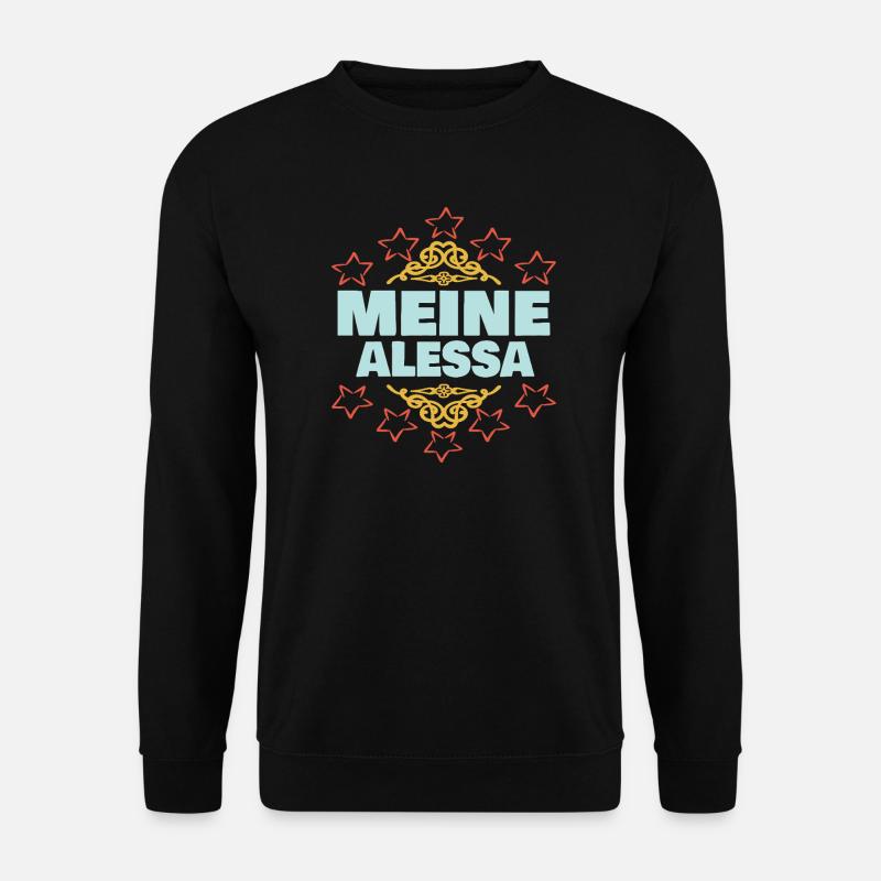 Ehefrau Alessa - Unisex Pullover - Schwarz