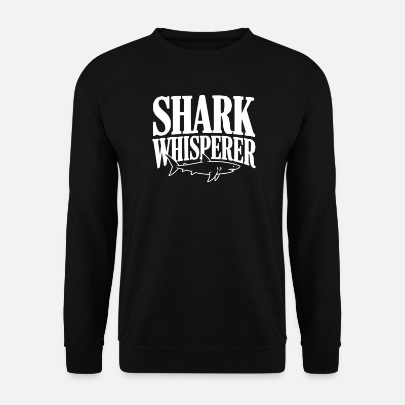 Le Murmureur de Requins - Sweat-shirt Unisexe - noir
