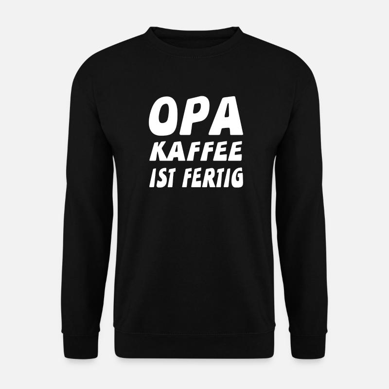 Opa - Unisex Pullover - Schwarz