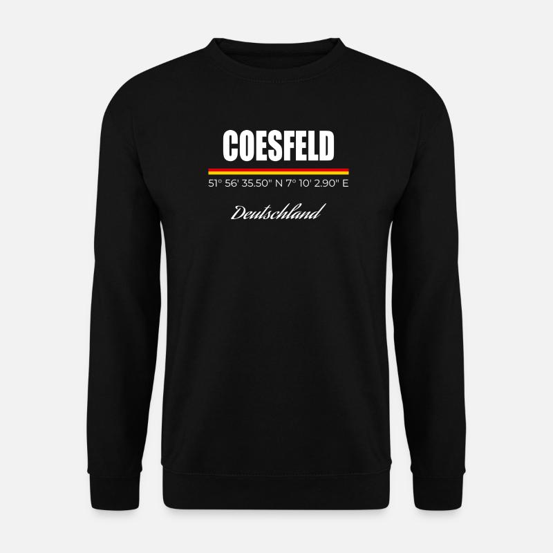 Coesfeld - Unisex Pullover - Schwarz