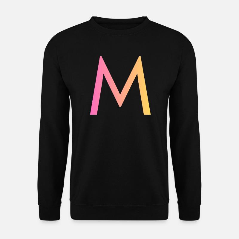 M - Unisex Pullover - Schwarz