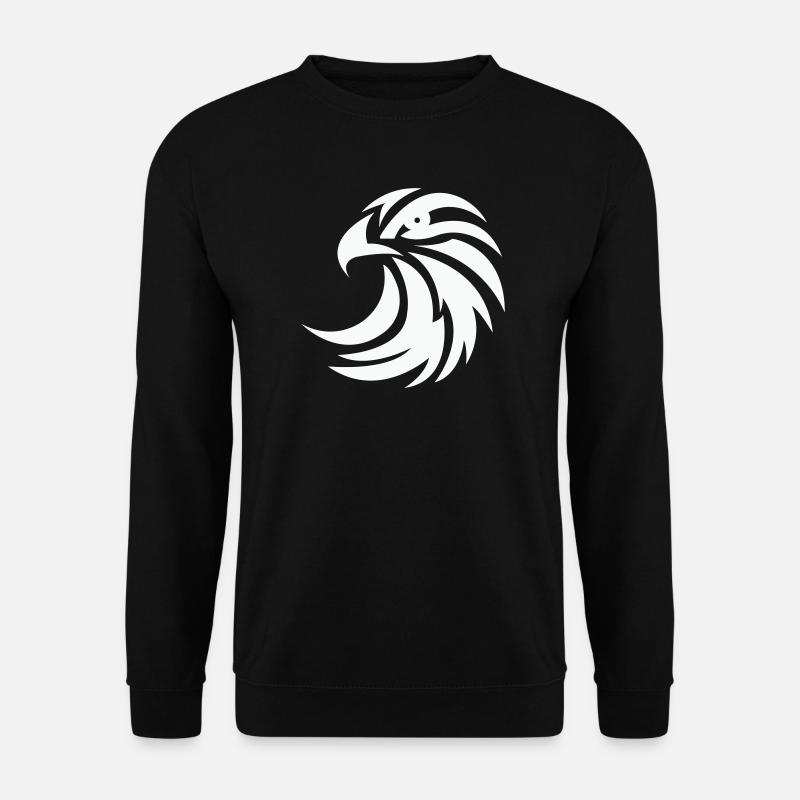 Ørn silhuet - Unisex sweater - sort