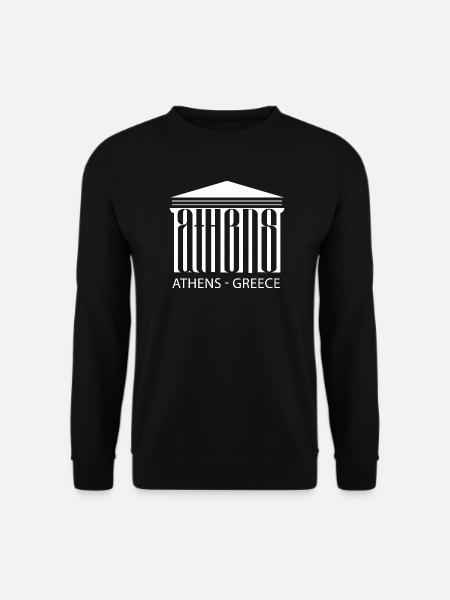 Athènes Grèce Grecs Hellènes Grèce Touristique - Sweat-shirt Unisexe - noir