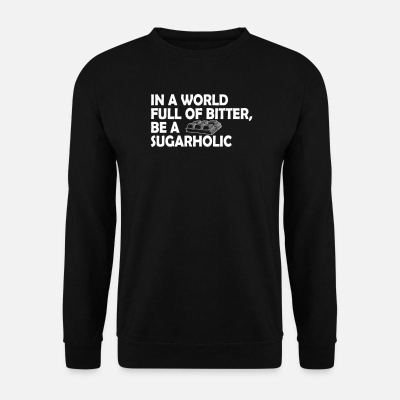 Sugarholic World Bold Tee - Sweat-shirt Unisexe - noir