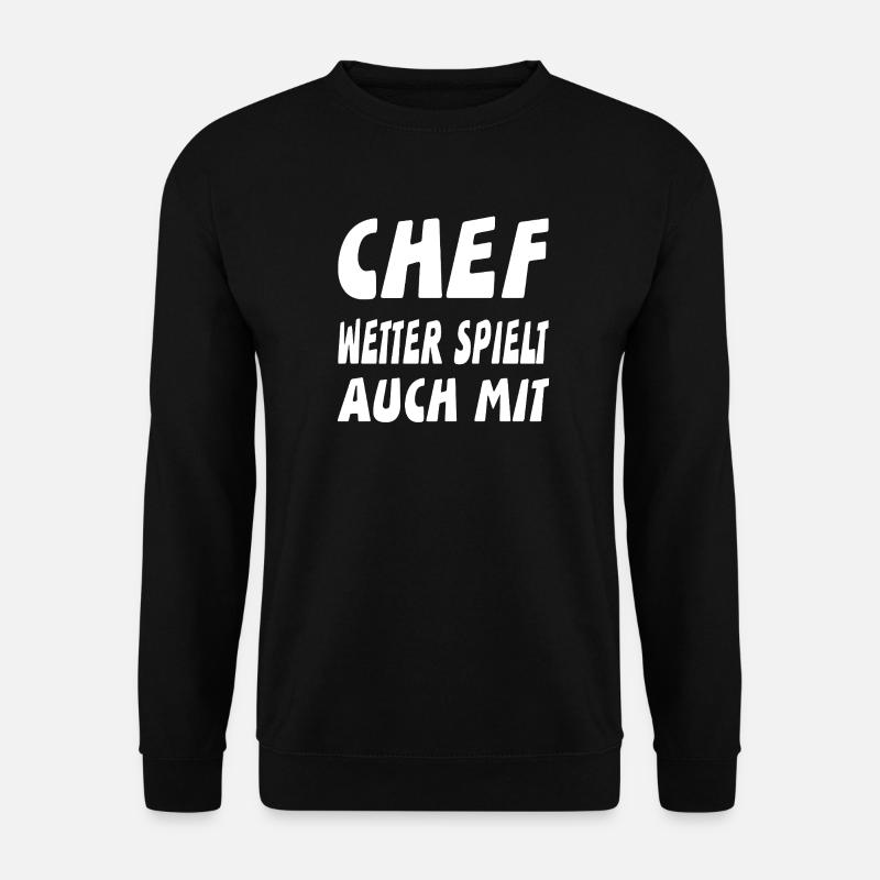 Chef - Unisex Pullover - Schwarz