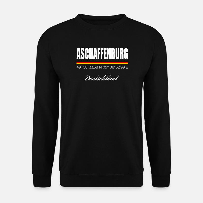 Aschaffenburg - Unisex Pullover - Schwarz