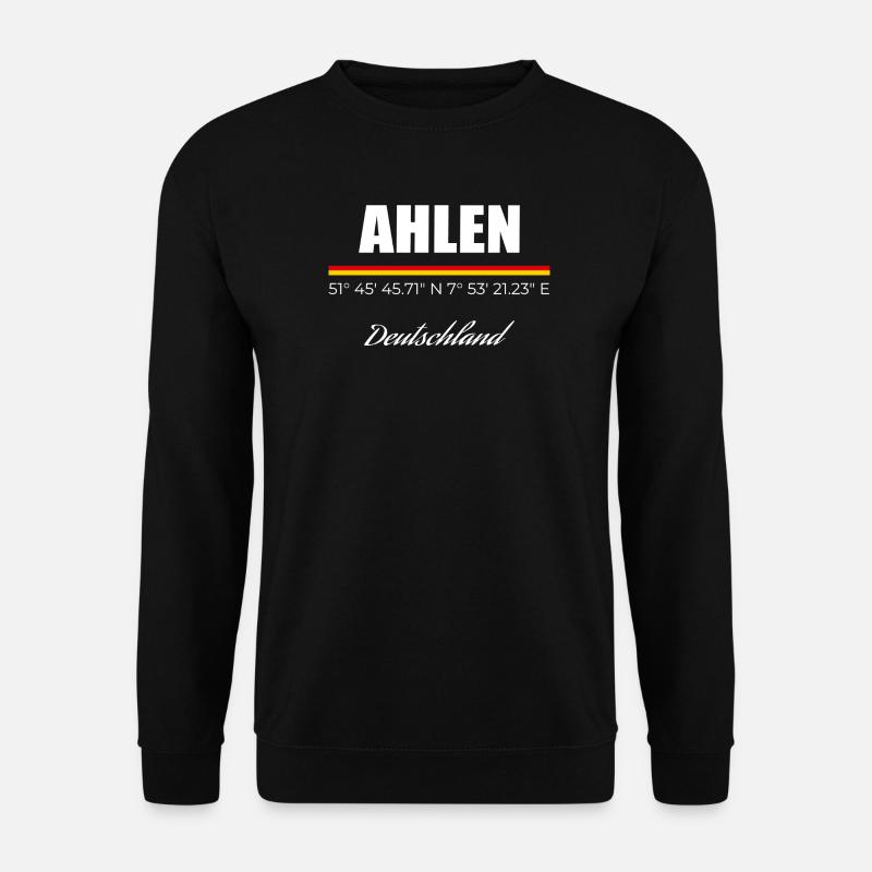 Ahlen - Unisex Pullover - Schwarz