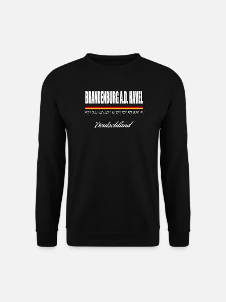 Brandenburg an der Havel - Unisex Pullover - Schwarz