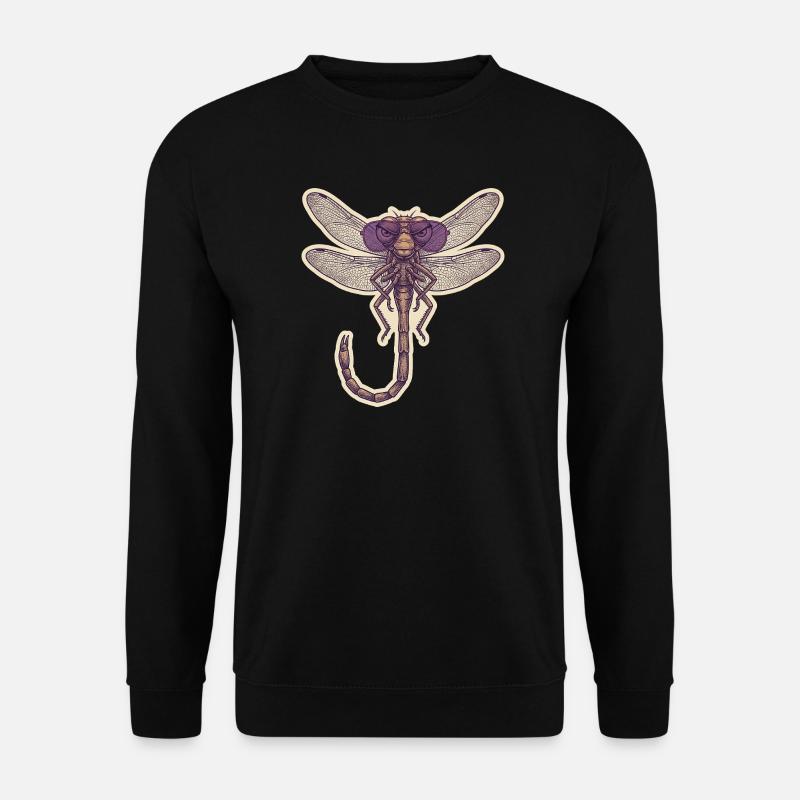 Cool Dragonfly - Unisex Sweatshirt - black