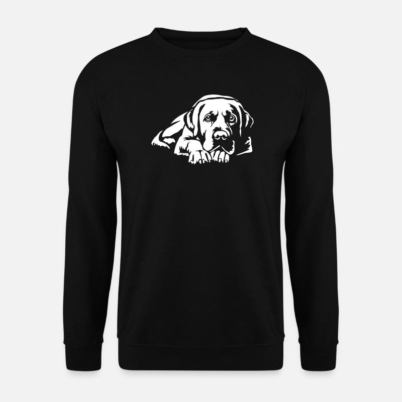 Labrador "Black Edition" - Unisex Pullover - Schwarz