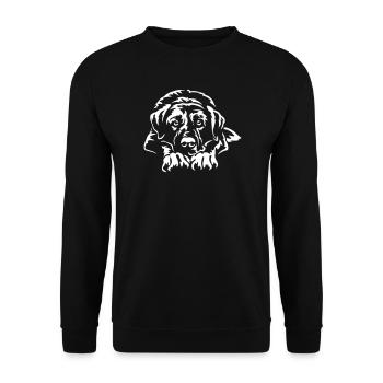 Kangal "Black Edition" - Unisex Pullover - Schwarz - Vorne - Alina (178cm) & Michal (187cm)