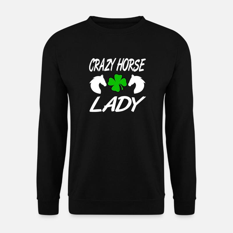 Pferde - Unisex Pullover - Schwarz
