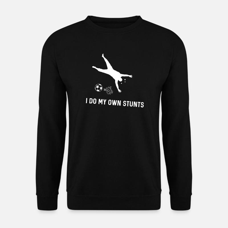 Acrobatic Soccer Stunts - Unisex Sweatshirt - black