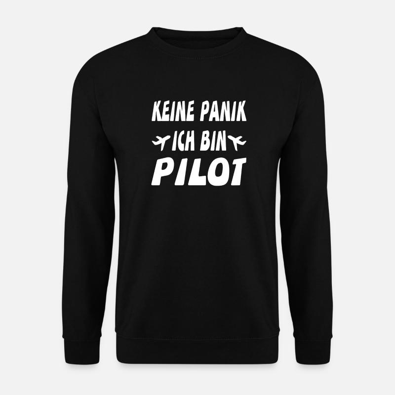 Pilot - Unisex Pullover - Schwarz