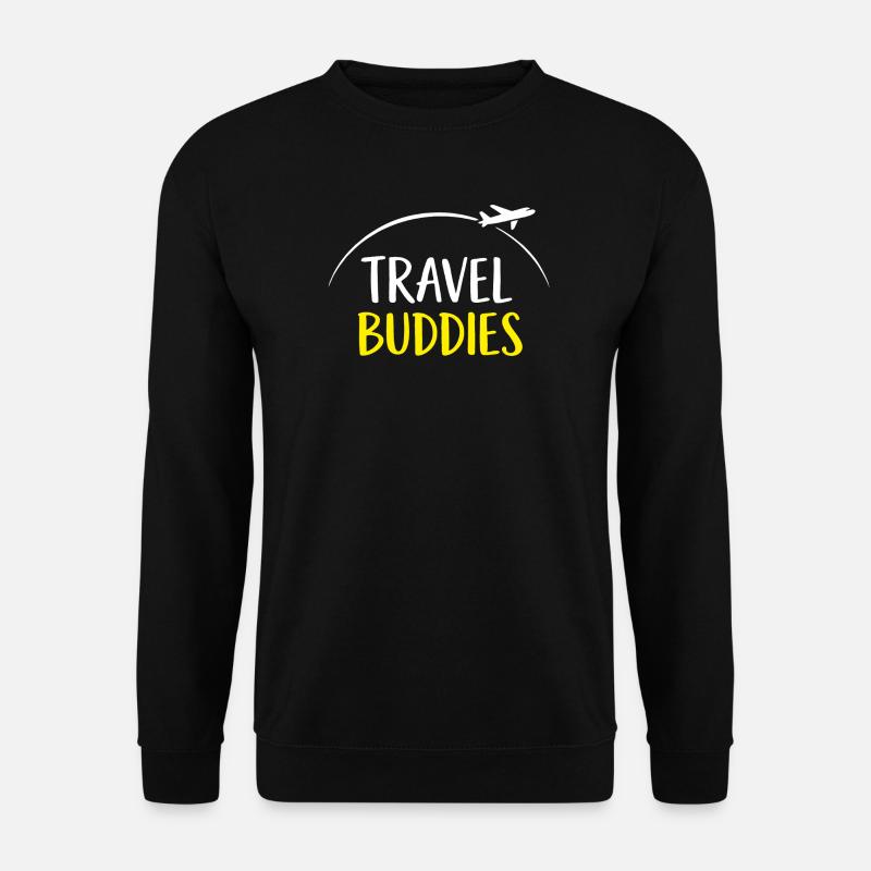 Travel buddies - Unisex Pullover - Schwarz