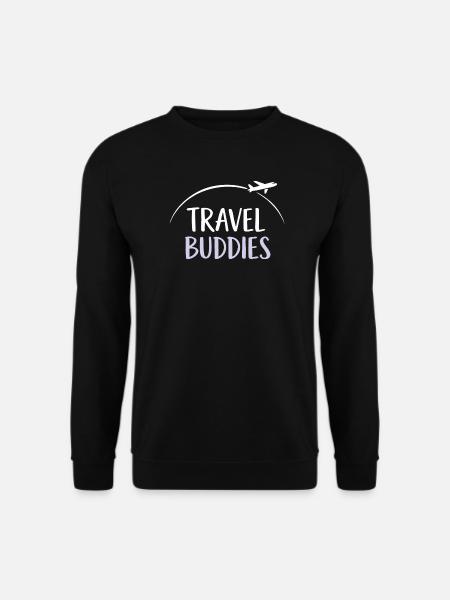 Compagnons de voyage - Sweat-shirt Unisexe - noir