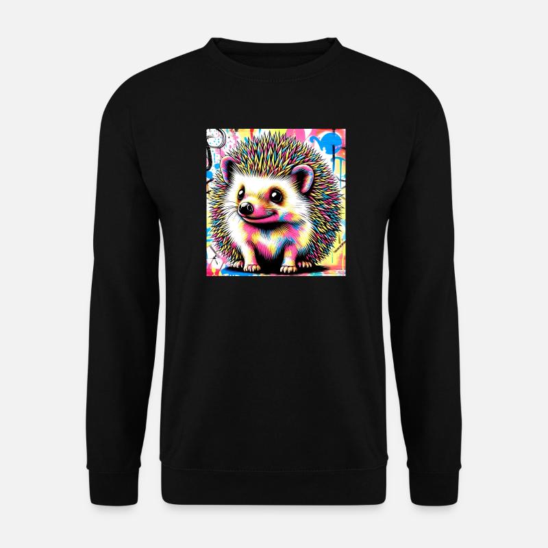 Igel - Unisex Pullover - Schwarz