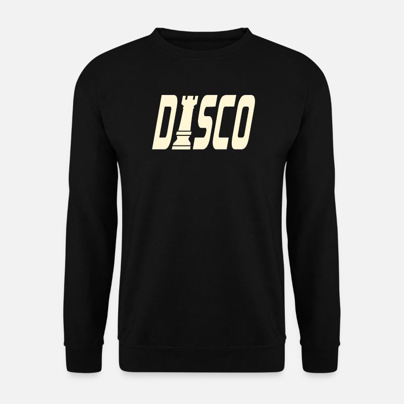 TOUR D’ÉCHECS DISCO - Sweat-shirt Unisexe - noir