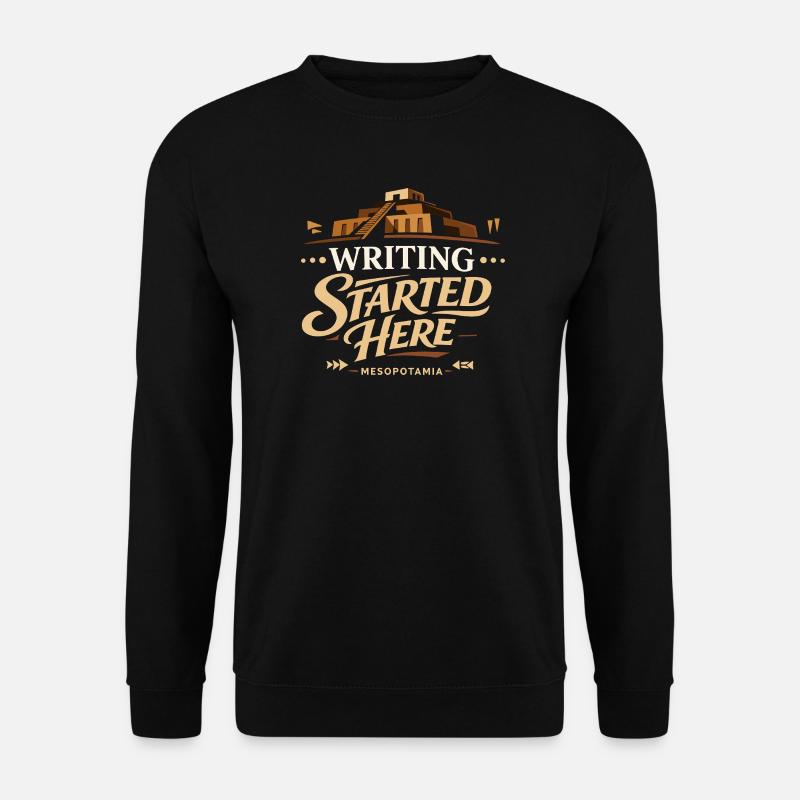 Altes Mesopotamien, Sumerisches - Unisex Pullover - Schwarz