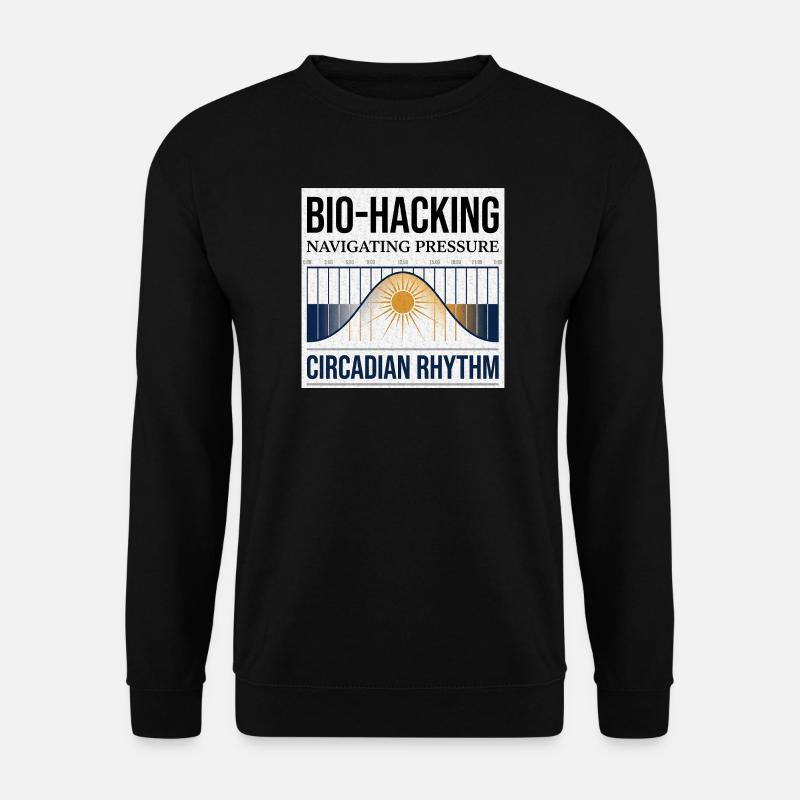 Bio Hacking - Sweat-shirt Unisexe - noir