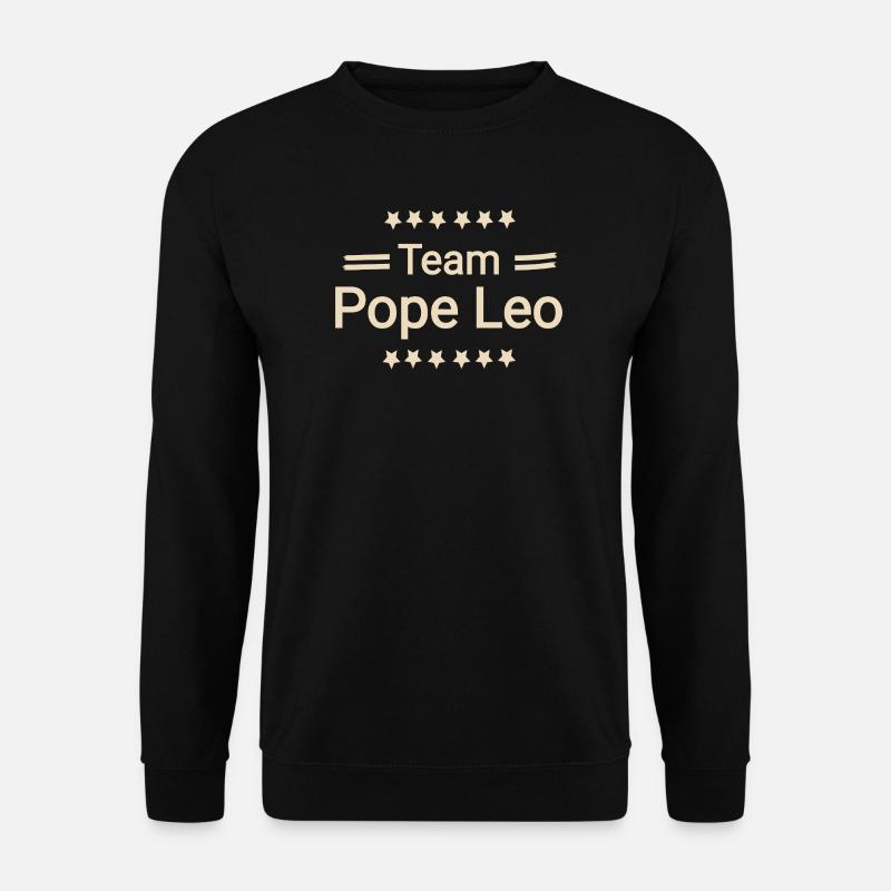 Team Pope Leo - Unisex Sweatshirt - black