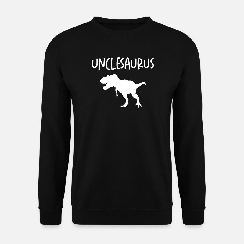 Unclesaurus T-Rex - Unisex Sweatshirt - black