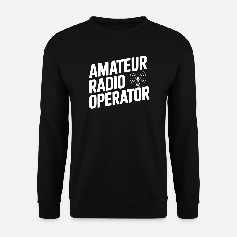 Amateur Radio Operator - Unisex Sweatshirt - black