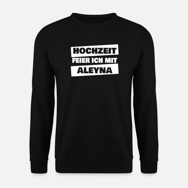 Heiraten Aleyna - Unisex Pullover - Schwarz
