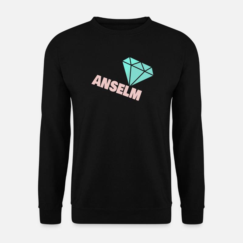 Diamant Anselm - Unisex Pullover - Schwarz
