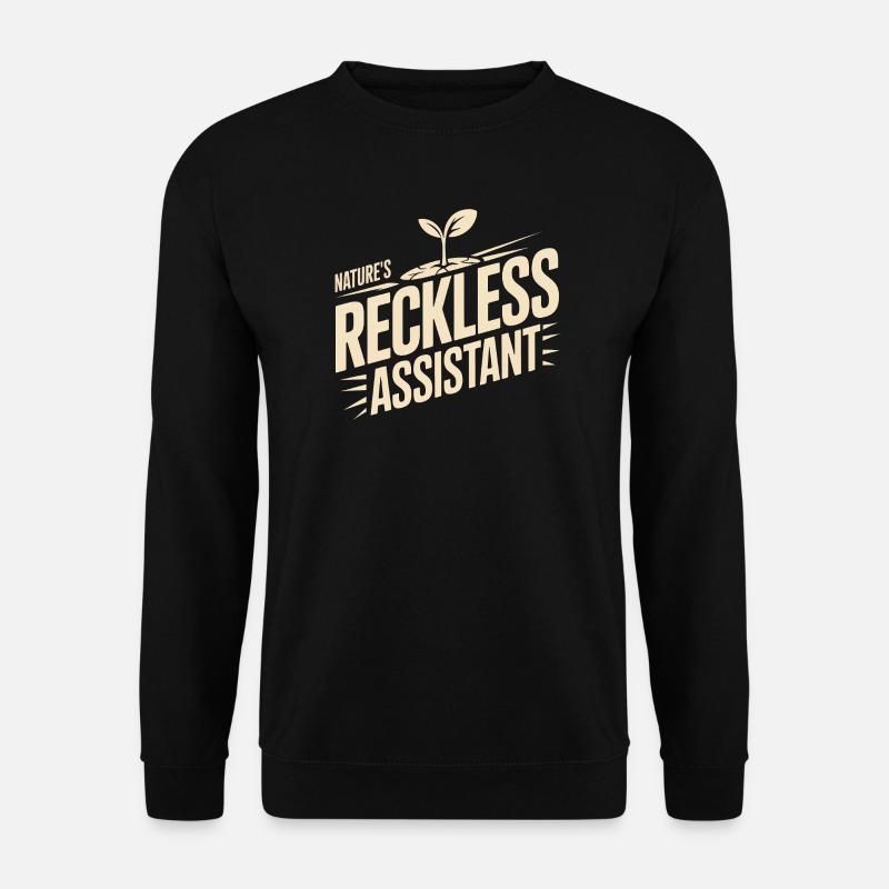 L’assistant imprudent de la nature - Sweat-shirt Unisexe - noir