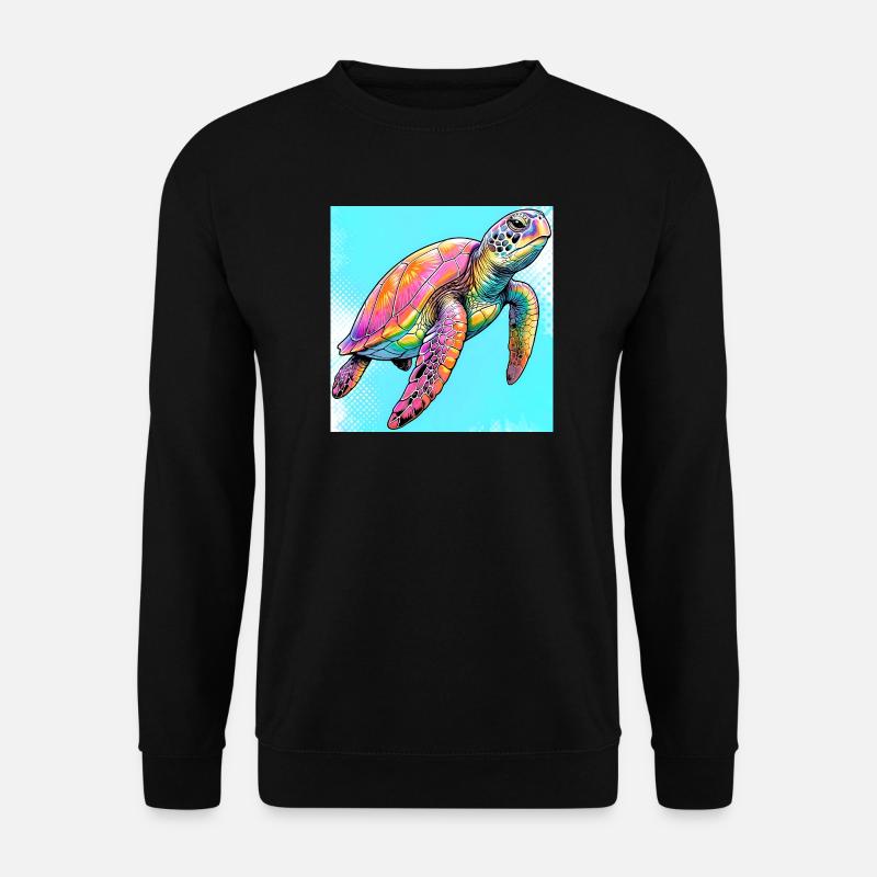 turtle - Unisex Sweatshirt - black