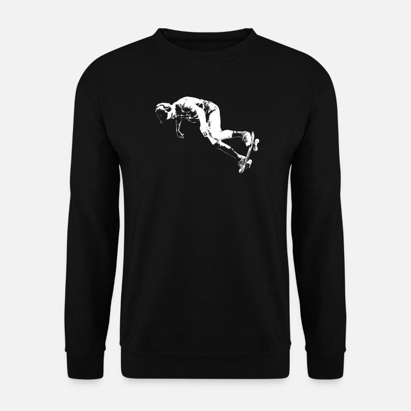 Skater - Unisex Pullover - Schwarz