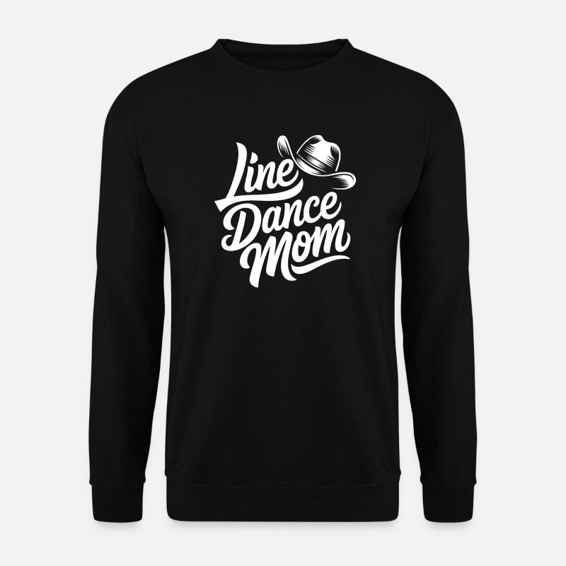 Line Dance Mom - Unisex Sweatshirt - black