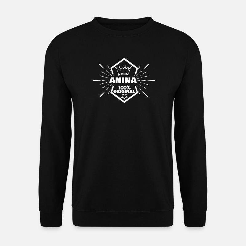 Anina - Unisex Sweatshirt - black