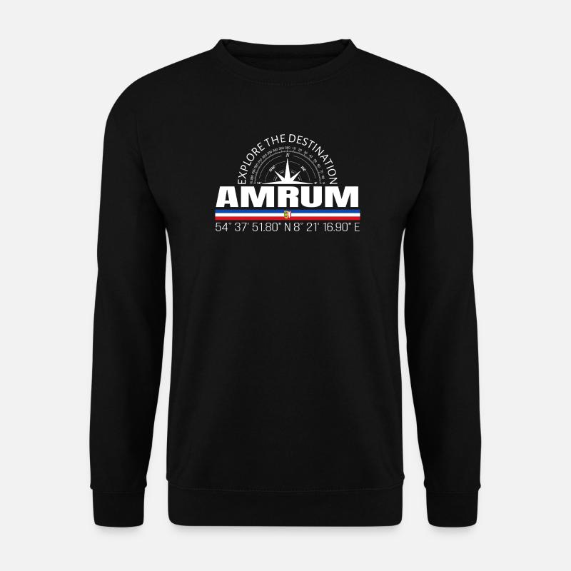 Amrum - Unisex Sweatshirt - black