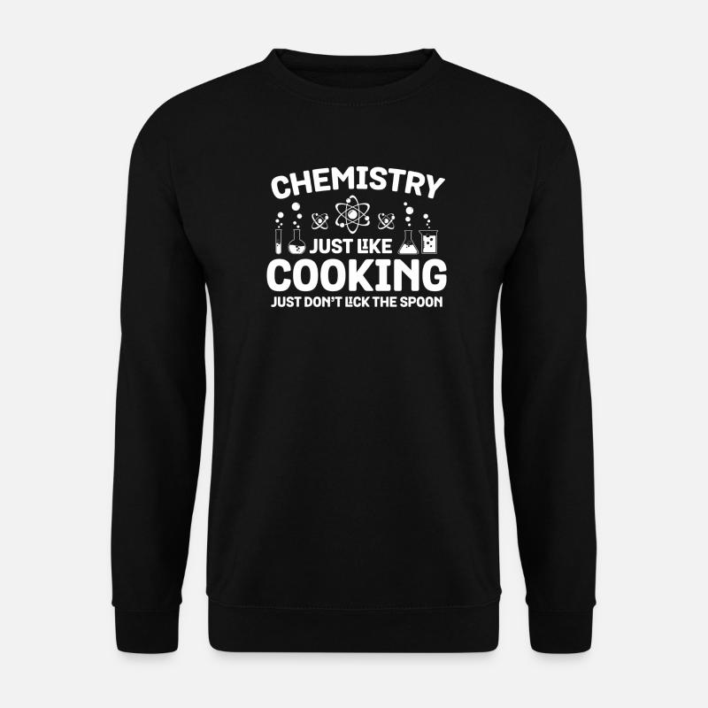 Chemie lustig - Unisex Pullover - Schwarz