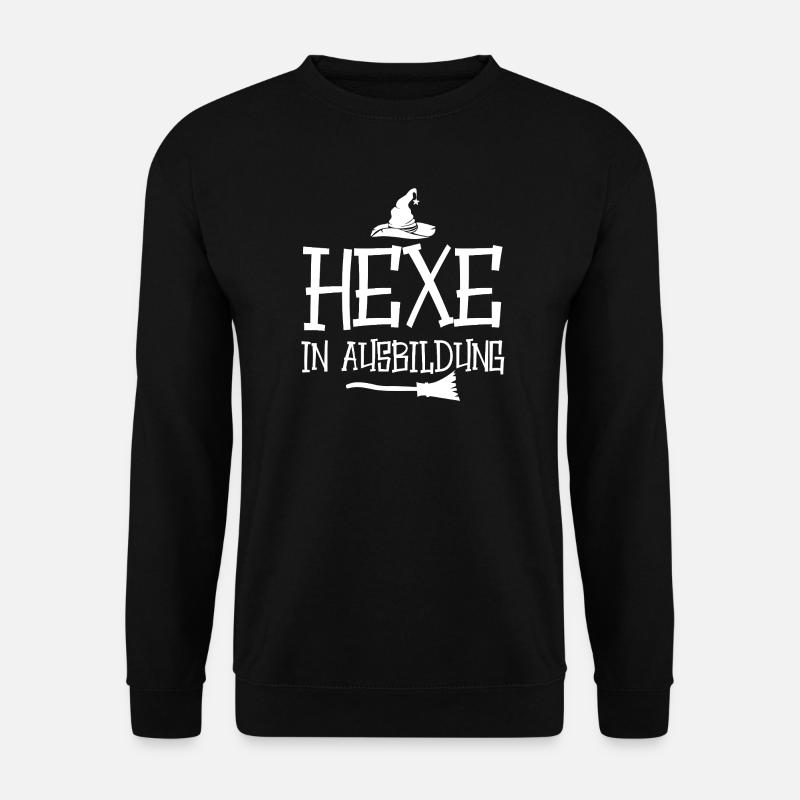 Hexe in Ausbildung - Unisex Pullover - Schwarz