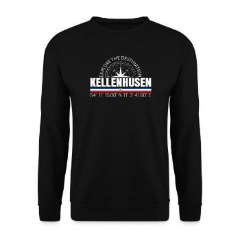 Kellenhusen - Unisex Pullover - Schwarz - Vorne - Alina (178cm) & Michal (187cm)